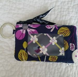 **SOLD** Zip ID Case Floral Nightingale Vera